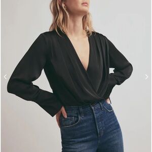 Elegant Black Women's Top